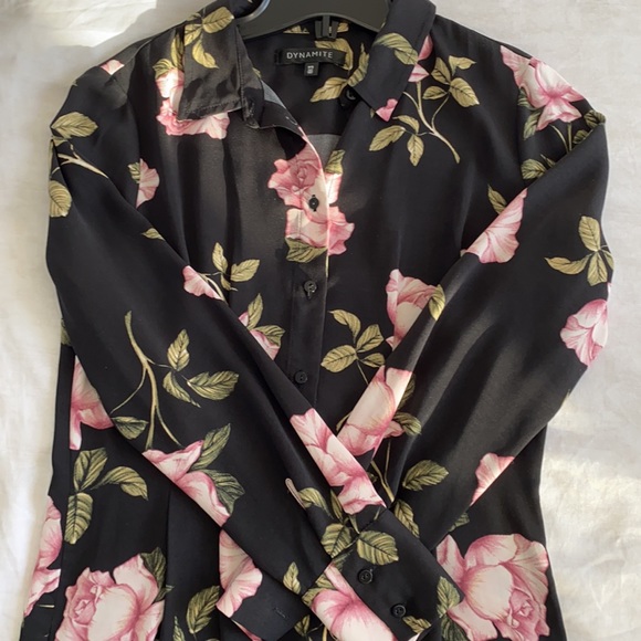 Floral Print Long Dress - Picture 2 of 6